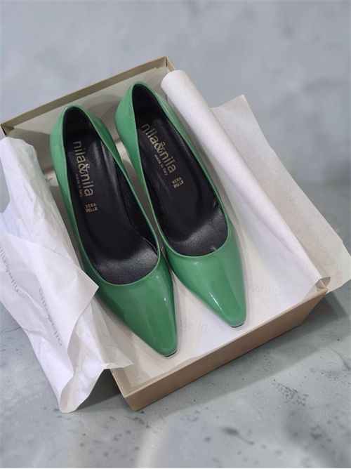 Décolleté vernice NILA NILA | S12VERDE FELCE
